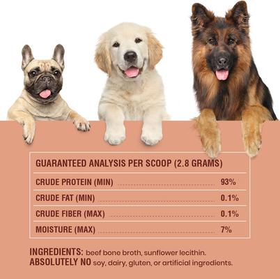 Show full view: Special Breed Grass Fed Beef Bone Broth Powder Supplement for Dogs & Cats, 19-oz slide 6 of 7