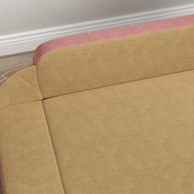 Show full view: PawHut Adjustable Sofa Dog Bed, Pink slide 8 of 9