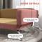 Show in main carousel: PawHut Adjustable Sofa Dog Bed, Pink slide 7 of 9
