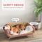 Show in main carousel: PawHut Adjustable Sofa Dog Bed, Pink slide 6 of 9
