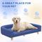 Show in main carousel: PawHut Sofa Dog Bed with Washable Cover, Blue slide 7 of 9