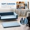 Show in main carousel: PawHut Modern Velvety Sofa Dog Bed, Dark Blue slide 5 of 10