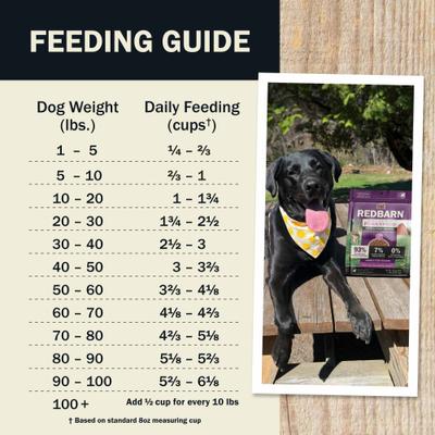 Show full view: Redbarn Powerfood Skin & Coat Fish & Lamb Gently Air-Dried Dog Food, 2.5-oz bag, 2-lb bag slide 7 of 11