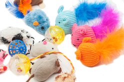 Fashion's Talk Mouse 27 Piece Assorted Mice Toy Cat Toys slide 2 of 7