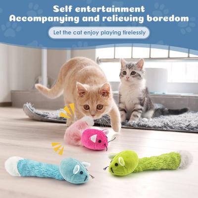 Show full view: Fashion's Talk 6 Piece Plush Catnip-Filled Crinkle Tail Cat Toy slide 2 of 7