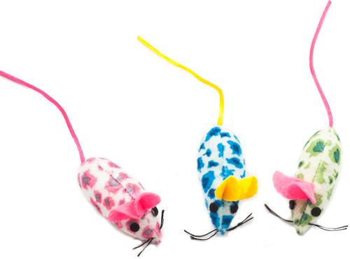 Show full view: Fashion's Talk Mouse 27 Piece Assorted Mice Toy Cat Toys slide 6 of 7