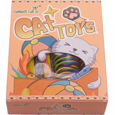 Show full view: Fashion's Talk 49 Piece Catnip Bag, Mesh Tubes, Springs Cat Toys slide 8 of 9