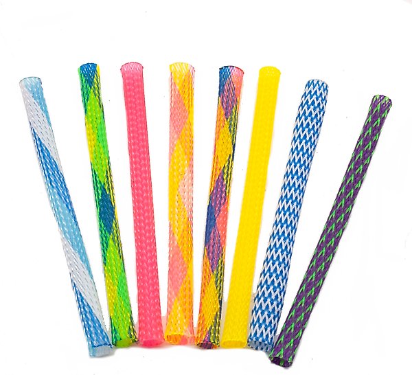 Show full view: Fashion's Talk 49 Piece Catnip Bag, Mesh Tubes, Springs Cat Toys slide 5 of 8