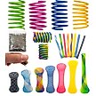 Show in main carousel: Fashion's Talk 49 Piece Catnip Bag, Mesh Tubes, Springs Cat Toys slide 1 of 8
