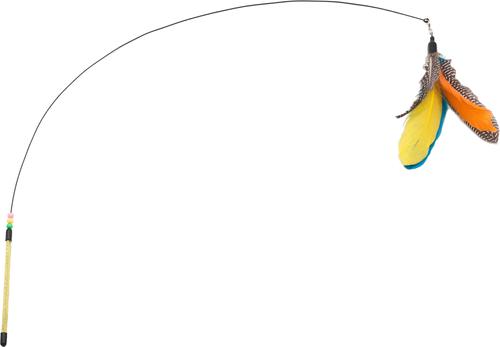 Show full view: Fashion's Talk Feather Wire Wand Cat Toy & Replacement slide 6 of 8