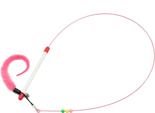 Show full view: Fashion's Talk Feather Wire Wand Cat Toy & Replacement slide 5 of 8