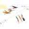 Show in main carousel: Fashion's Talk Feather Wire Wand Cat Toy & Replacement slide 3 of 8