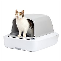 PetSafe ScoopFree Crystal Pro Front-Entry Self-Cleaning Cat Litter Box