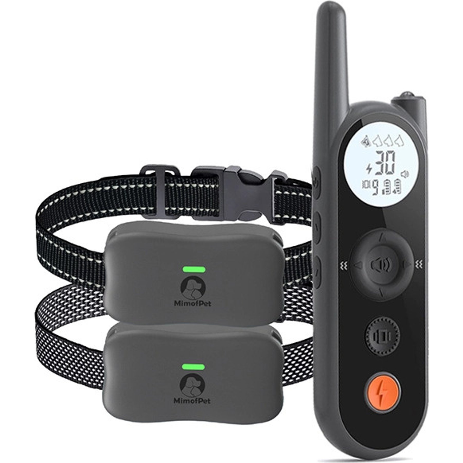 Mimofpet X1 Dog Training Collar for 2 Dogs
