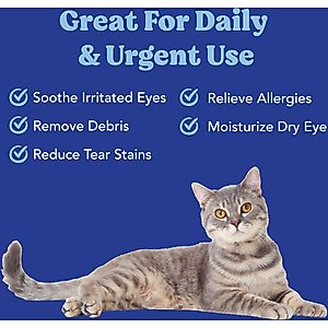 Angels' Eyes Multi-Purpose Sterile Dog & Cat Eye Wash, 4-fl oz bottle