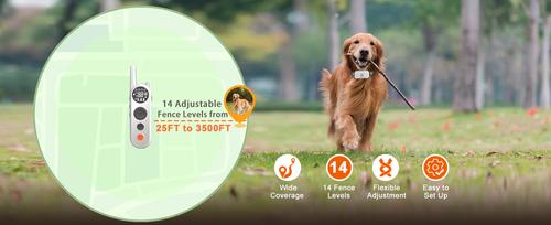 Show full view: Mimofpet X3 Portable Dog Fence slide 4 of 10