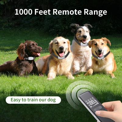 Show full view: Mimofpet E1 Rechargeable Electronic Dog Training Collar slide 3 of 9