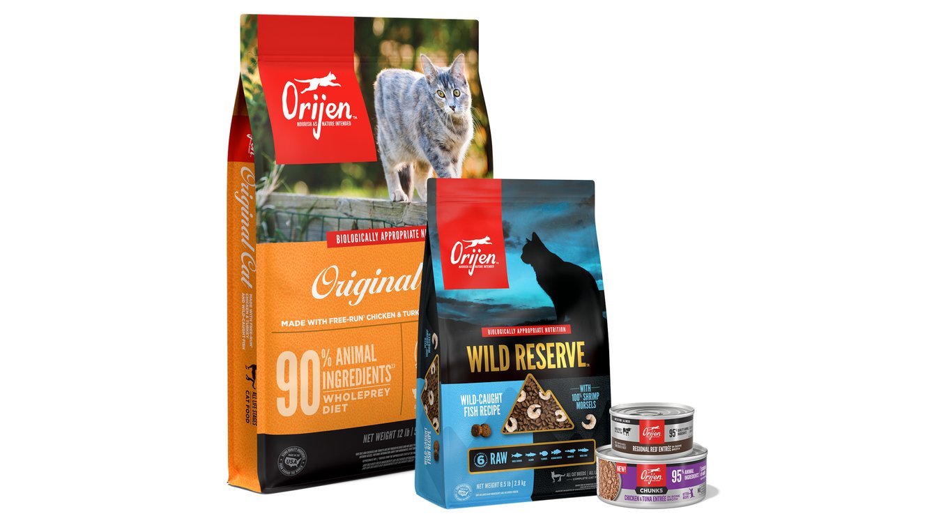 ORIJEN Chunks & Shreds Kitten Chicken & Tuna Entree Wet Cat Food