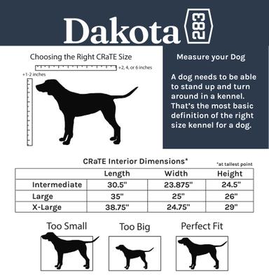 Show full view: Dakota 283 Rough & Tough Economy Dog Kennel, Olive, X-Large slide 7 of 7