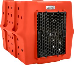 Dakota 283 Rough & Tough Economy Dog Kennel, Orange, Large