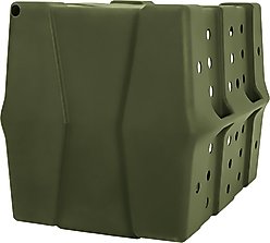 Dakota 283 Rough & Tough Economy Dog Kennel, Olive, Large slide 2 of 8