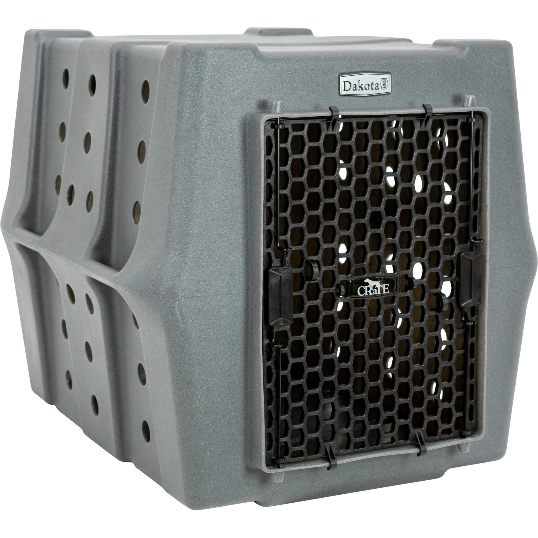 Dakota 283 Rough & Tough Economy Dog Kennel, Dark Granite, Medium