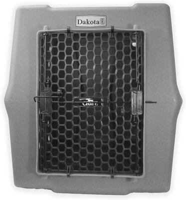 Show full view: Dakota 283 Dog Crate Security Locking Pin, Black, One Size slide 3 of 7