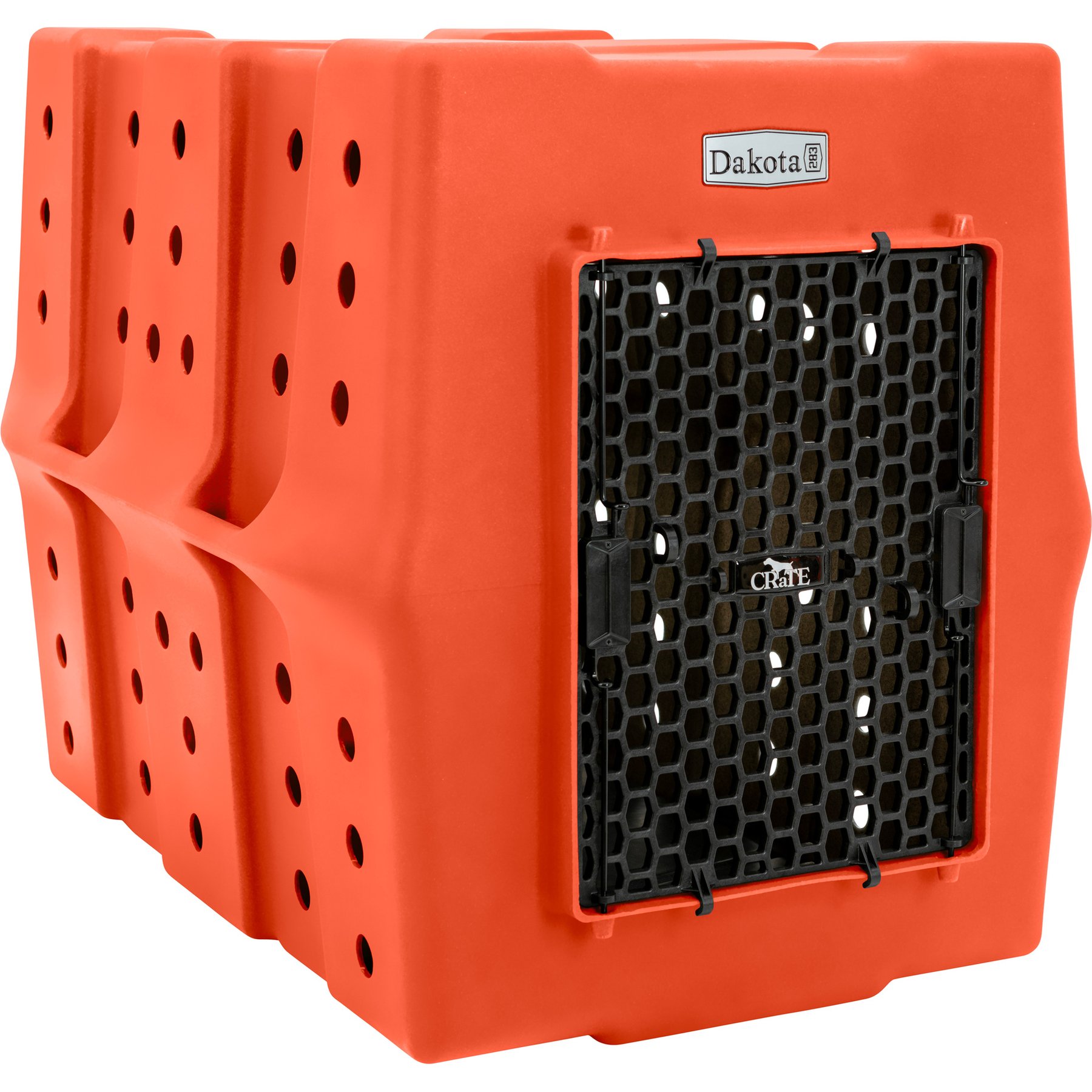 Dakota 283 Rough & Tough Economy Dog Kennel, Orange, X-Large