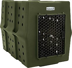 Dakota 283 Rough & Tough Economy Dog Kennel, Olive, X-Large
