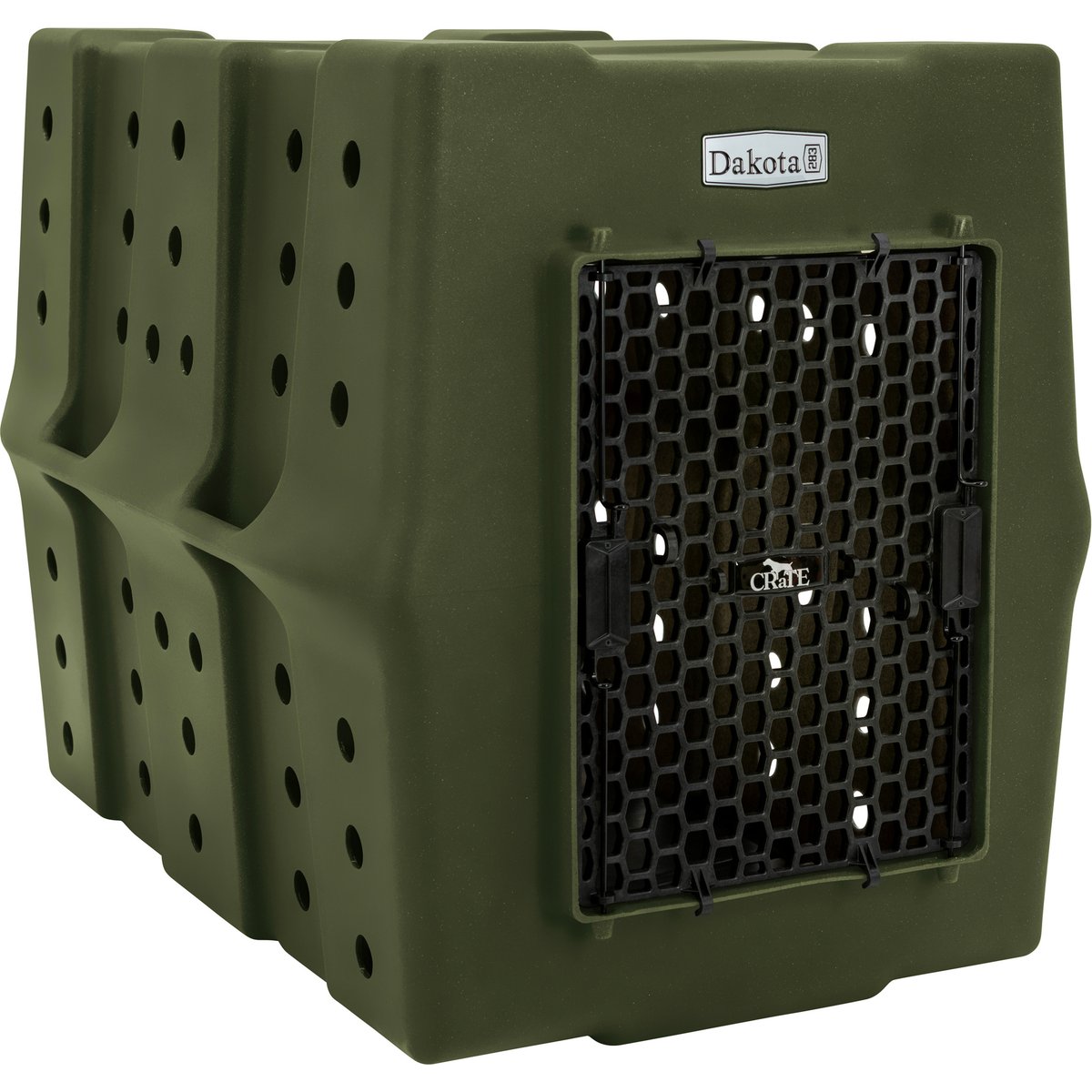 Dakota 283 Rough & Tough Economy Dog Kennel, Olive, X-Large