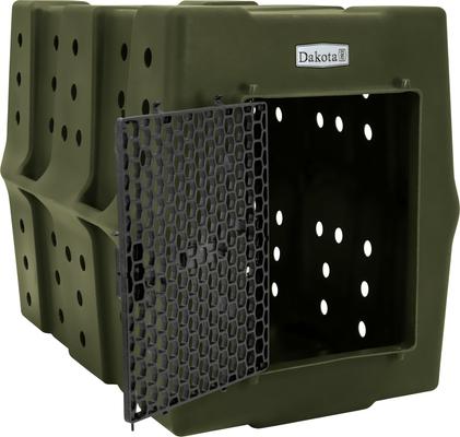Show full view: Dakota 283 Rough & Tough Economy Dog Kennel, Olive, X-Large slide 2 of 7