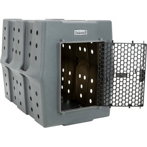Dakota 283 Rough & Tough Economy Dog Kennel, Dark Granite, X-Large
