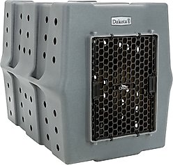 Dakota 283 Rough & Tough Economy Dog Kennel, Dark Granite, X-Large
