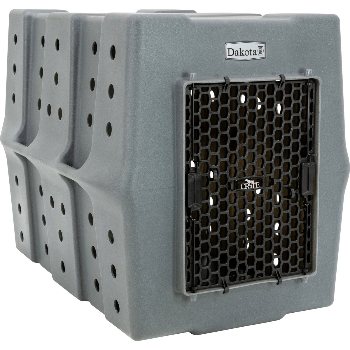 Dakota 283 Rough & Tough Economy Dog Kennel, Dark Granite, X-Large