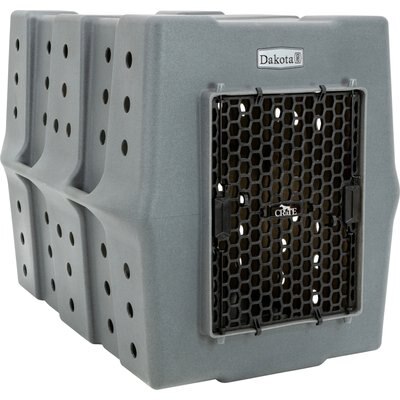 Dakota 283 Dakota 283 Rough & Tough Economy Dog Kennel, Dark Granite, X-Large