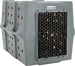 Dakota 283 Rough & Tough Economy Dog Kennel, Dark Granite, Large