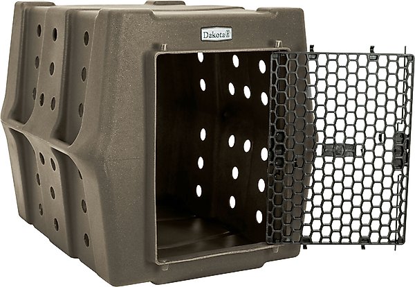 Show full view: Dakota 283 Rough & Tough Economy Dog Kennel, Coyote Granite, Medium slide 3 of 7
