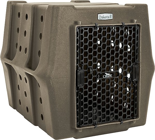 Show full view: Dakota 283 Rough & Tough Economy Dog Kennel, Coyote Granite, Medium slide 1 of 7