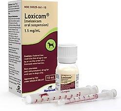 Meloxicam (Generic) Oral Suspension for Dogs, 1.5 mg/mL, 10-mL slide 1 of 2