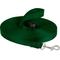 Show in main carousel: LupinePet Basic Solid Dog Training Leash, 30-ft long, 3/4-in wide, Green, 30-ft long, Standard slide 1 of 4