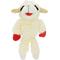 Show in main carousel: Multipet Lambchop Standing Floppy Dog Toy, White, 7-in slide 1 of 2