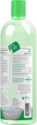 Show full view: TropiClean Fresh Breath Dental Water Additive for Dogs, 33.8-fl oz bottle slide 4 of 12