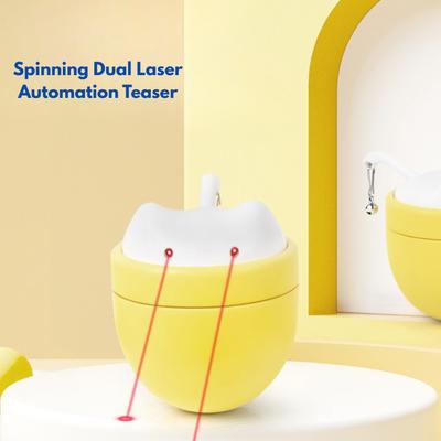 Show full view: EYS SpinChase Roly-Poly Wobble Double Laser Cat Toy slide 5 of 10