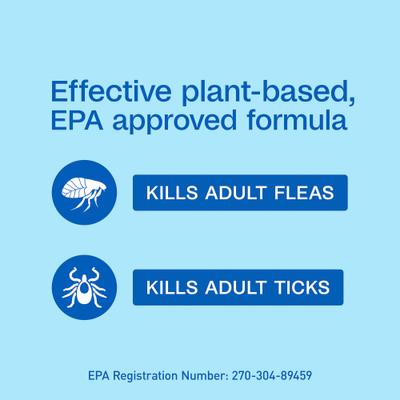 Show full view: Adams Botanicals Flea & Tick Pet & Home Spray, 16-fl oz bottle slide 2 of 10