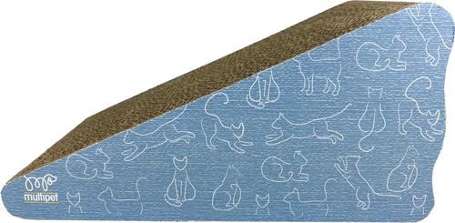 Show full view: Multipet Catnip Garden Scratcher Wedge Cat Toy, Brown, 6-in slide 3 of 8