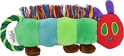 Multipet Eric Carle Hungry Caterpillar Tug Dog Toy, Multicolor, 9-in slide 2 of 2