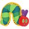 Show in main carousel: Multipet Eric Carle Caterpillar Flattie Dog Toy, Multicolor, 7-in slide 2 of 2