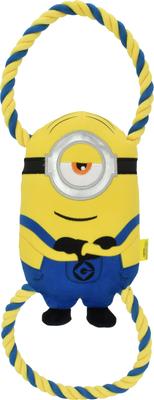 Show full view: Multipet Minion Stuart Double Tug Dog Toy, Yellow, 16-in slide 2 of 2
