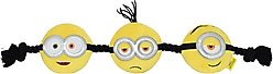 Multipet Minion Rope Dog Toy, Yellow, 17-in