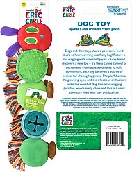 Multipet Eric Carle Hungry Caterpillar Treat Dog Toy, Multicolor, 14-in